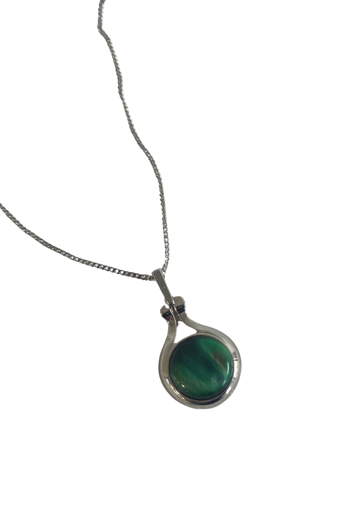 Genuine tigers eye necklace
