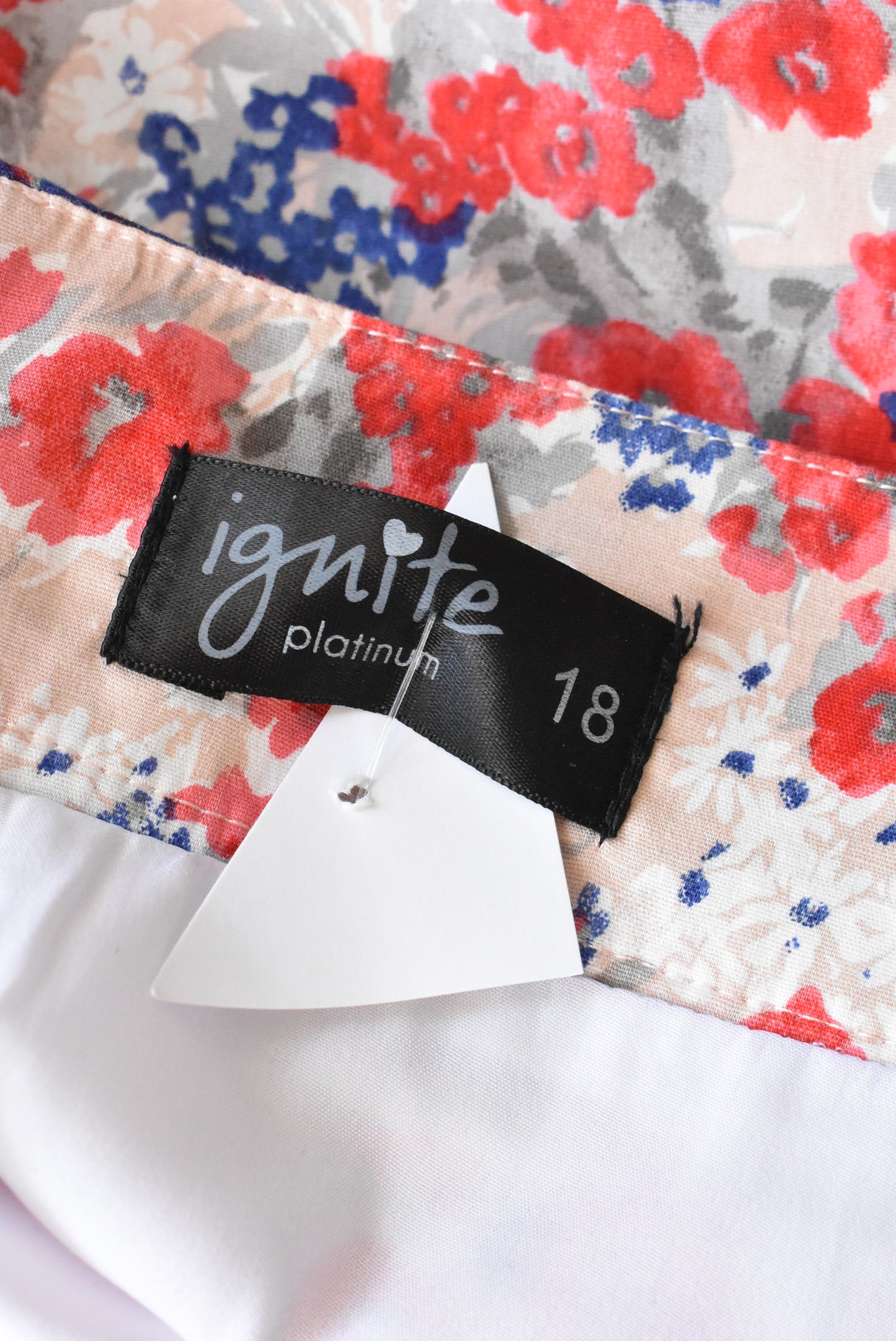 Ignite floral A-line skirt, S