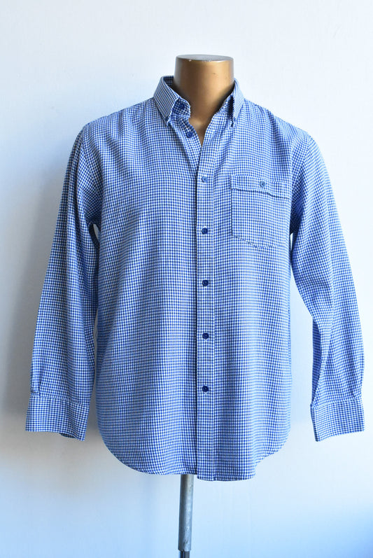 Vonella men's houndstooth shirt, M