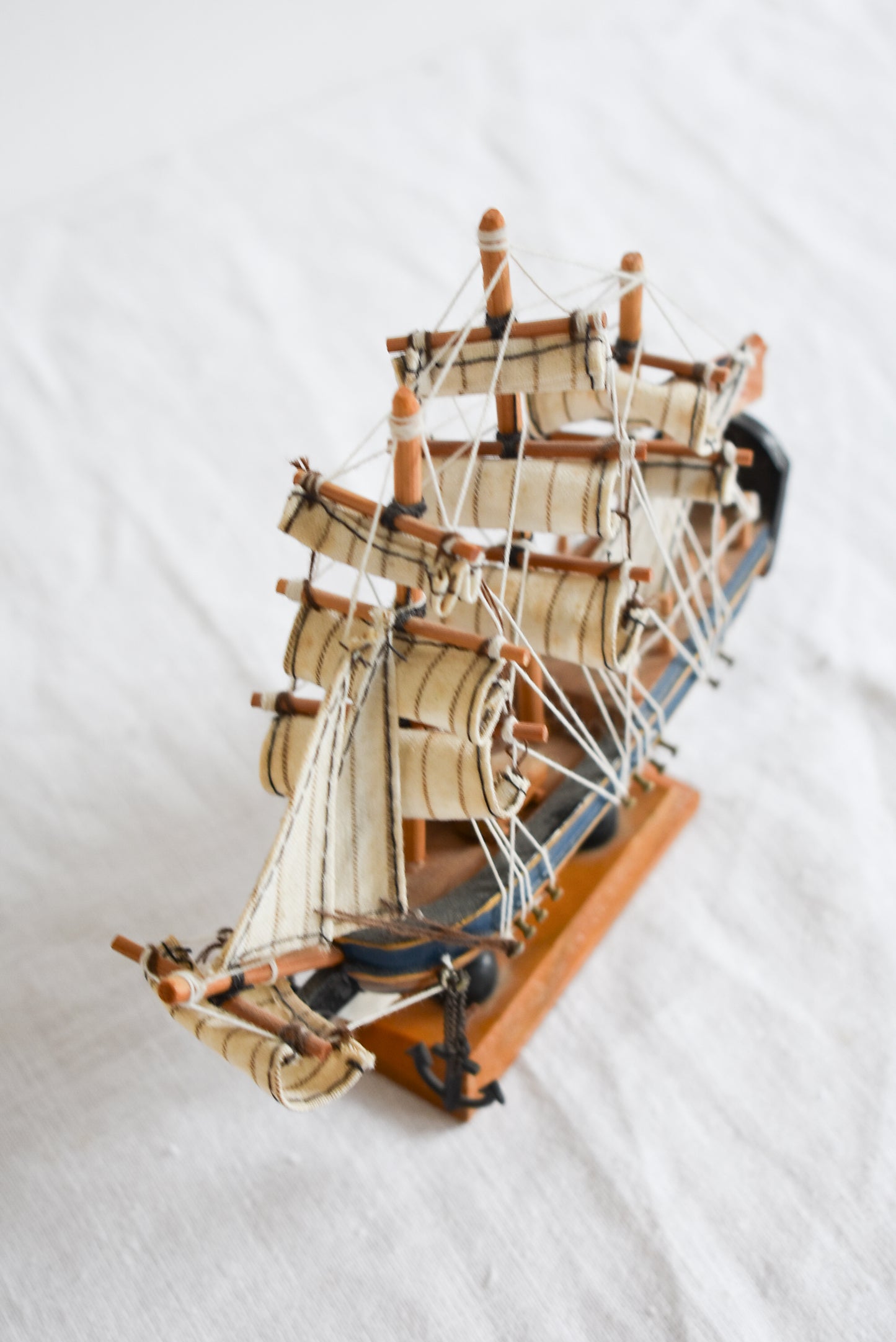 Model wooden Sailboat