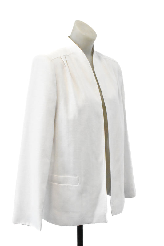 Cotura NZ made white blazer, 14