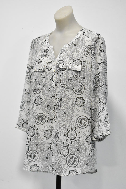 Siren patterned blouse, 12