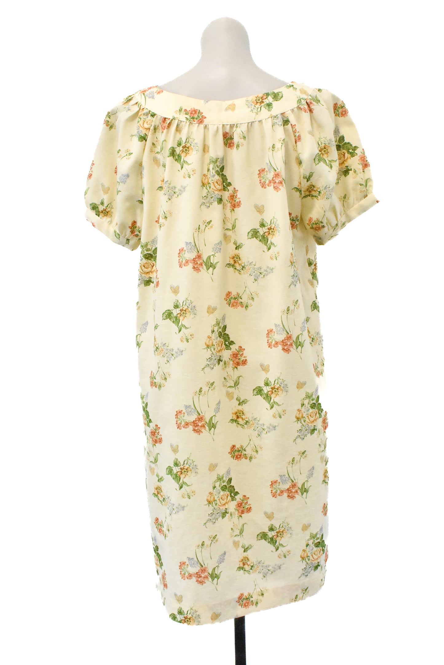 Handmade floral vintage baby doll dress, M