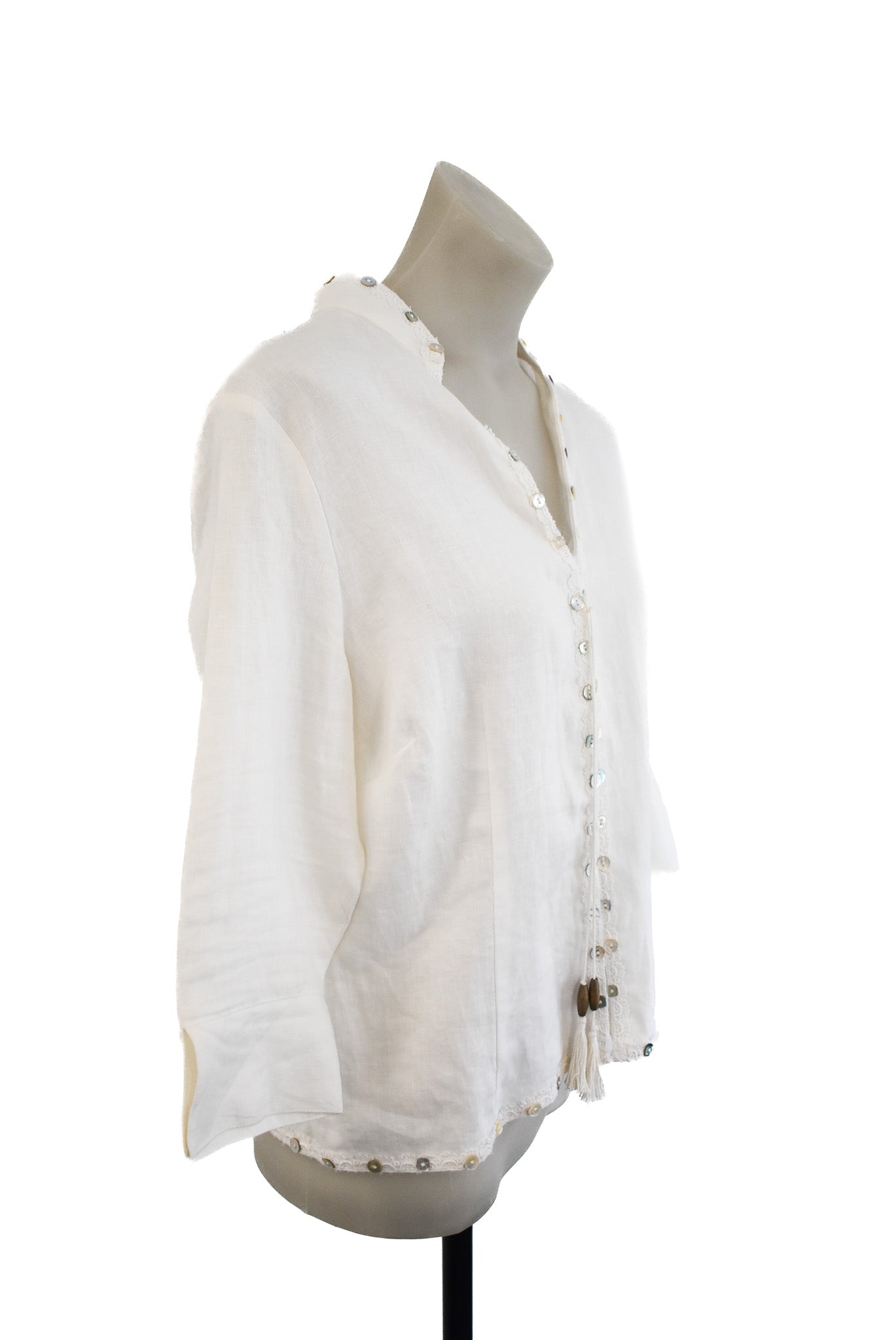 Principles petite linen blouse, 16