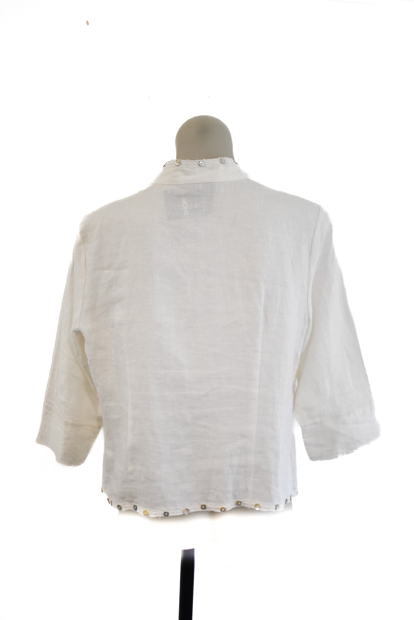 Principles petite linen blouse, 16