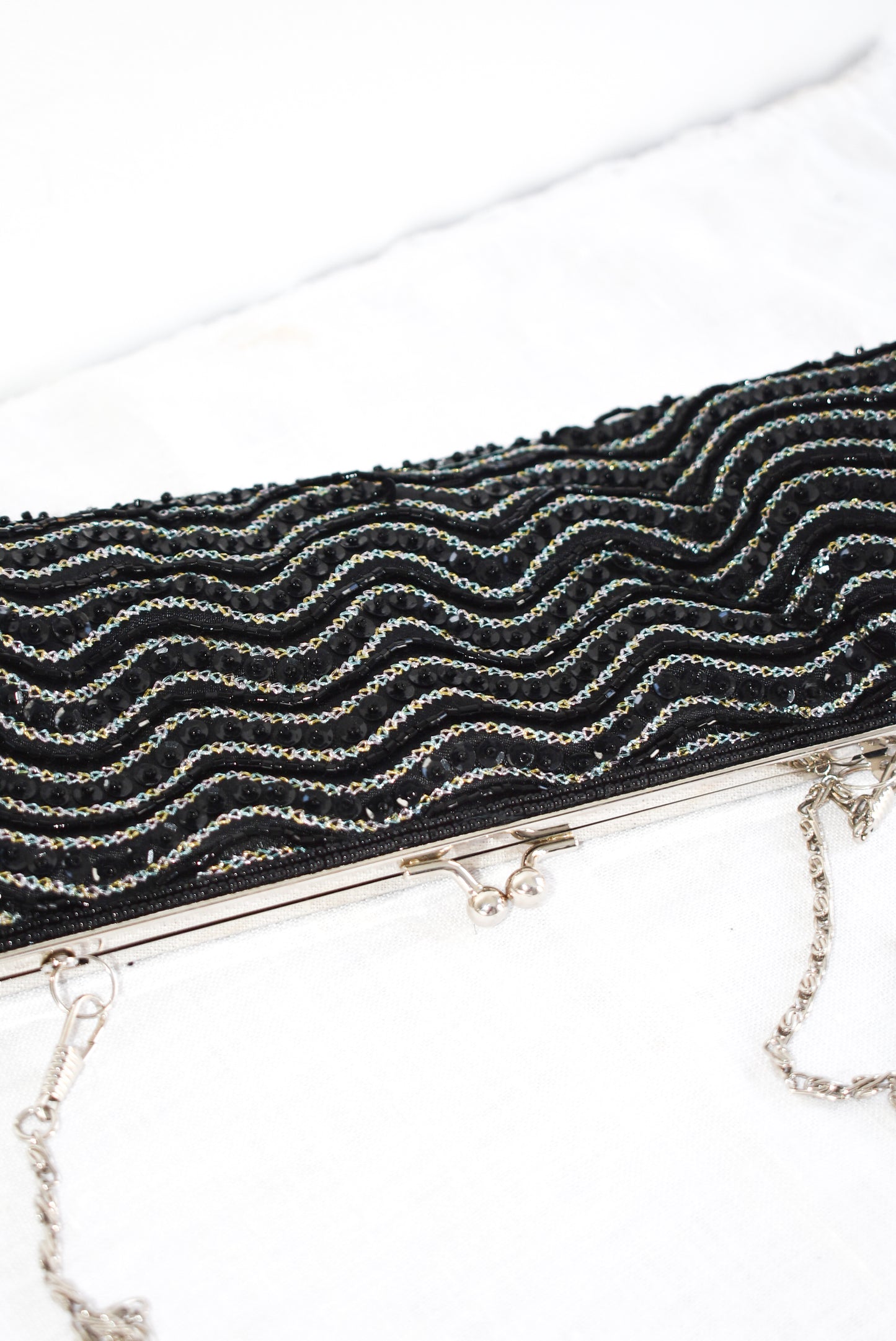 Super cute sequin beaded evening bag