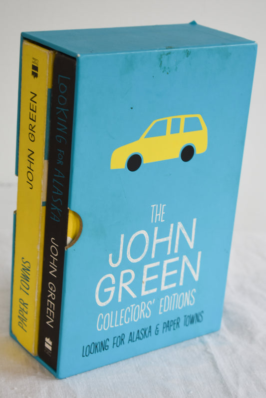 John Green Collectors' Editions "Looking for Alaska & Paper Towns"