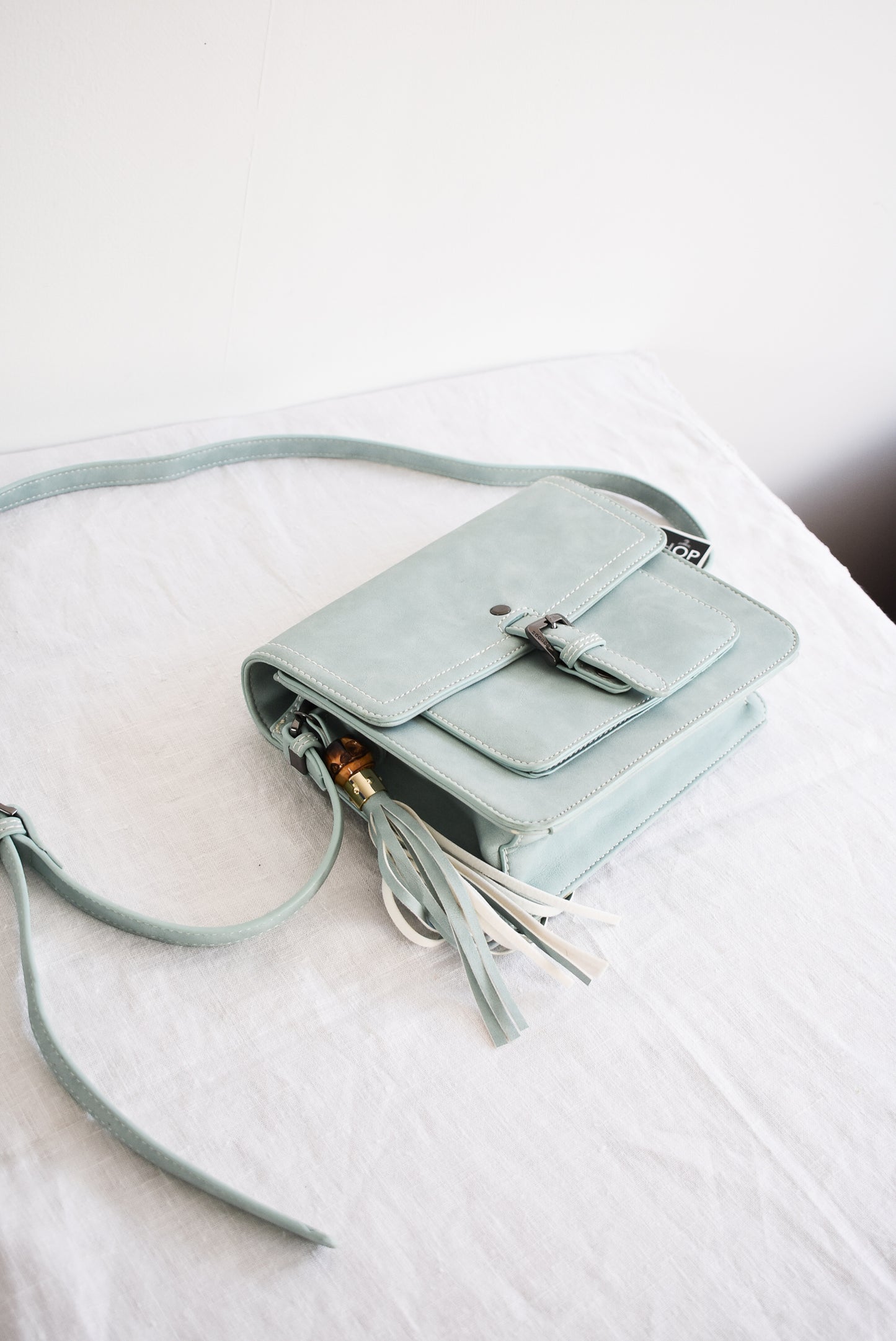 DOODOO baby blue handbag