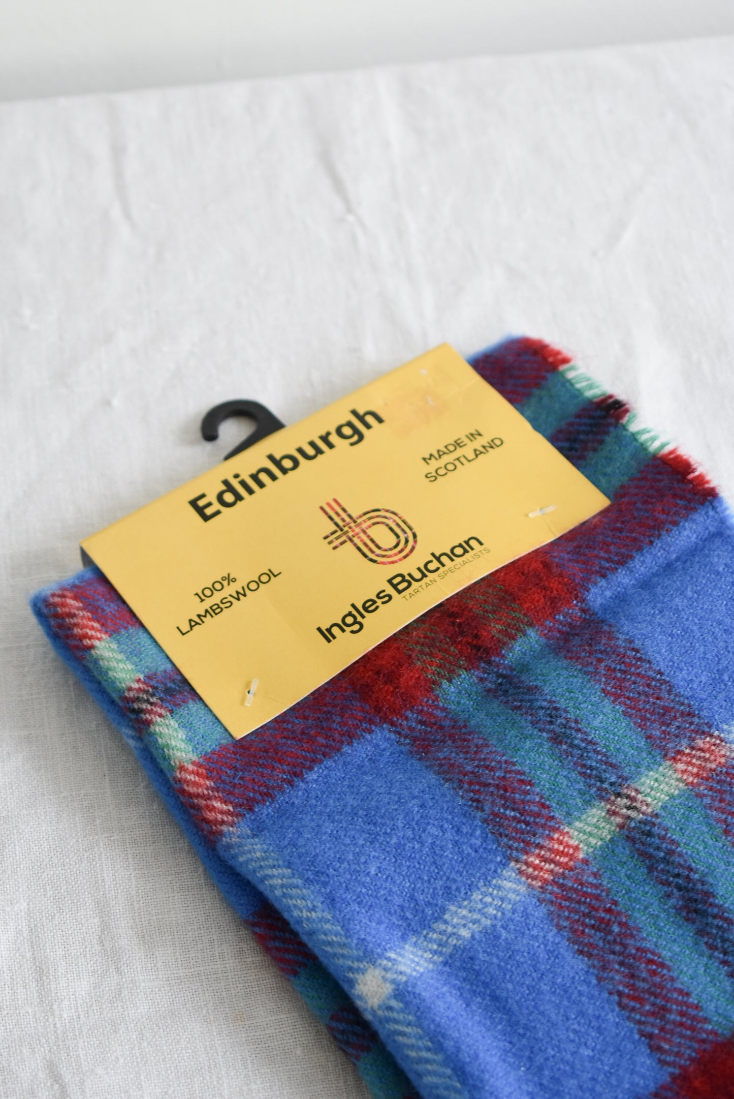 Ingles Buchan 100% Lambswool Made Scotland scarf