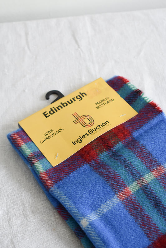 Ingles Buchan 100% Lambswool Made Scotland scarf