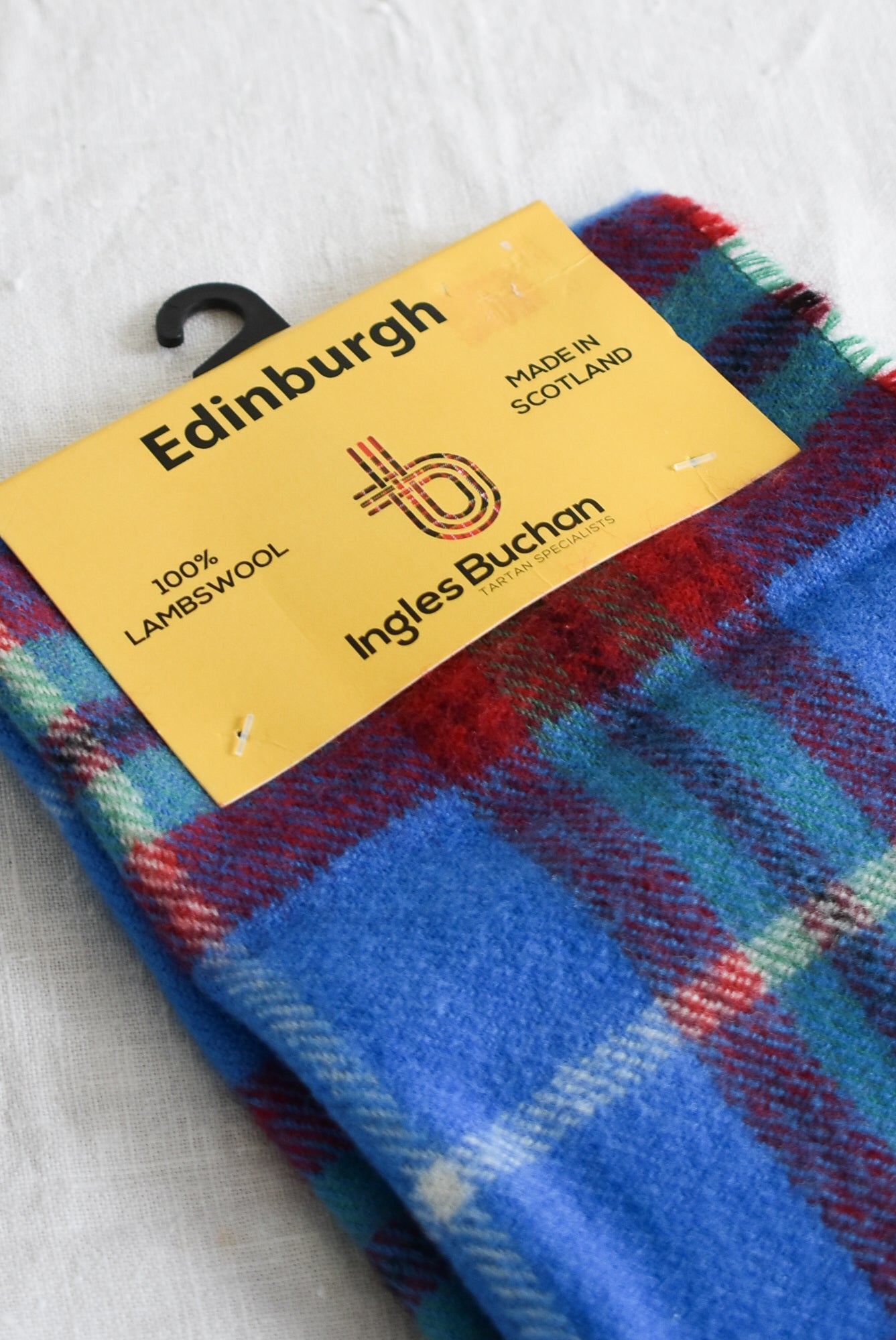 Ingles Buchan 100% Lambswool Made Scotland scarf