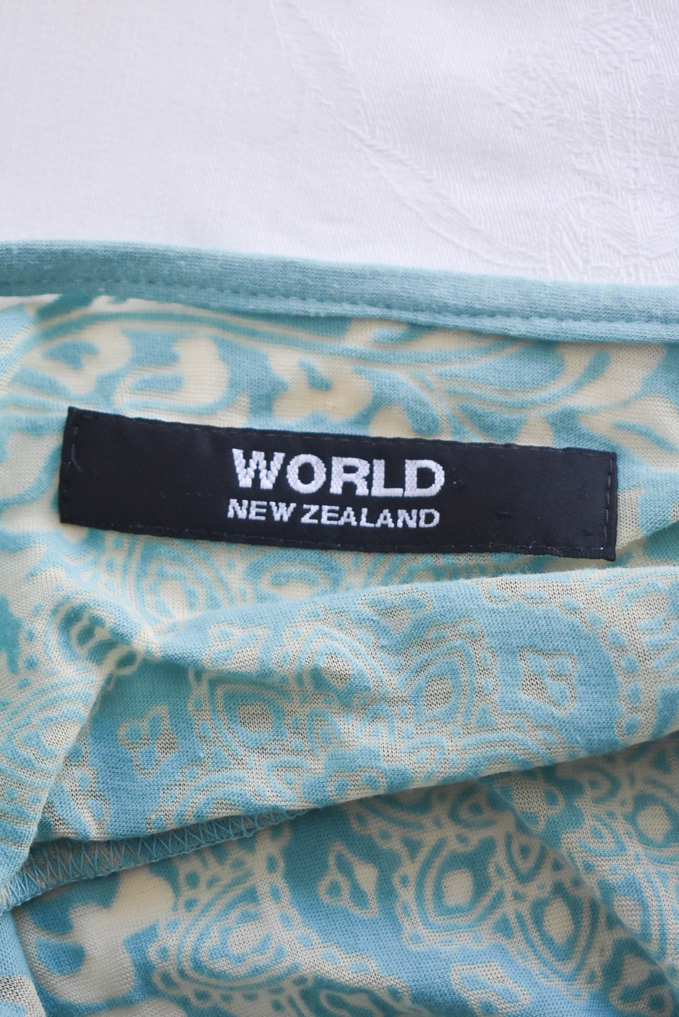 World NZ Made mini dress, XL