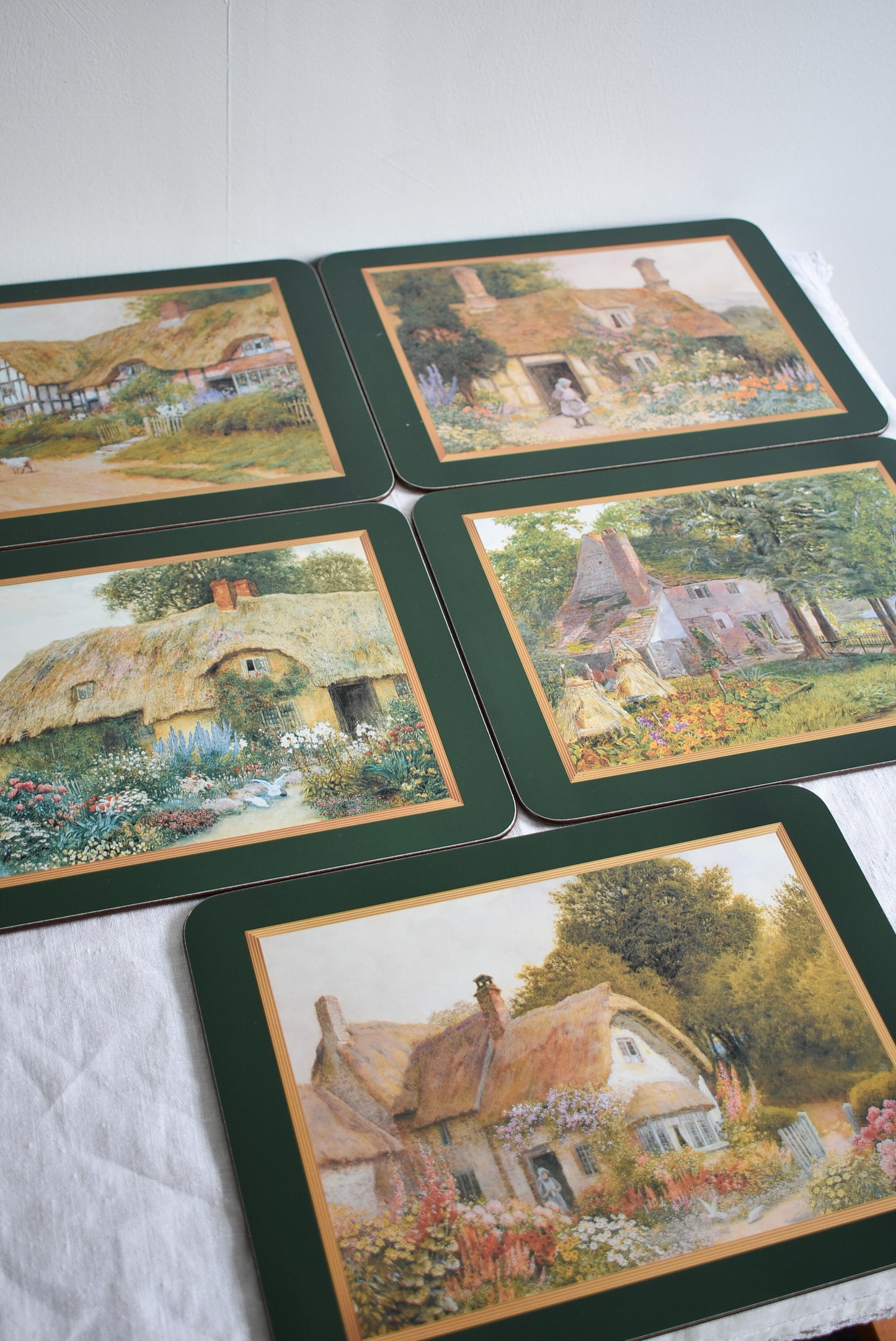 Jason Vintage European countryside placemats, set of 5 NZ Made