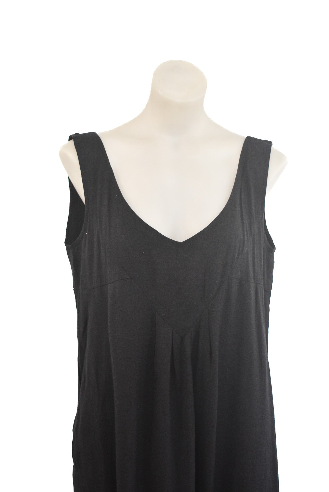 Obi New Zealand, black sleeveless tunic dress, 14