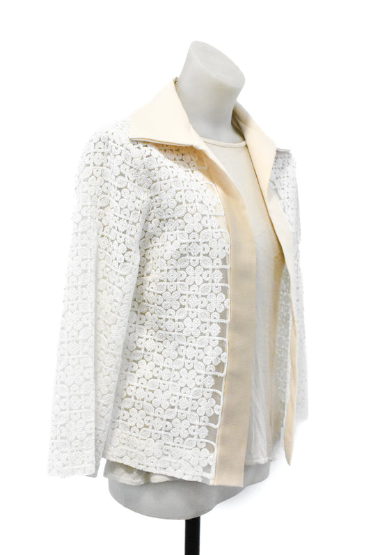 Gorgeous vintage handmade lace blazer