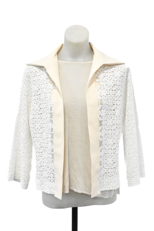 Gorgeous vintage handmade lace blazer