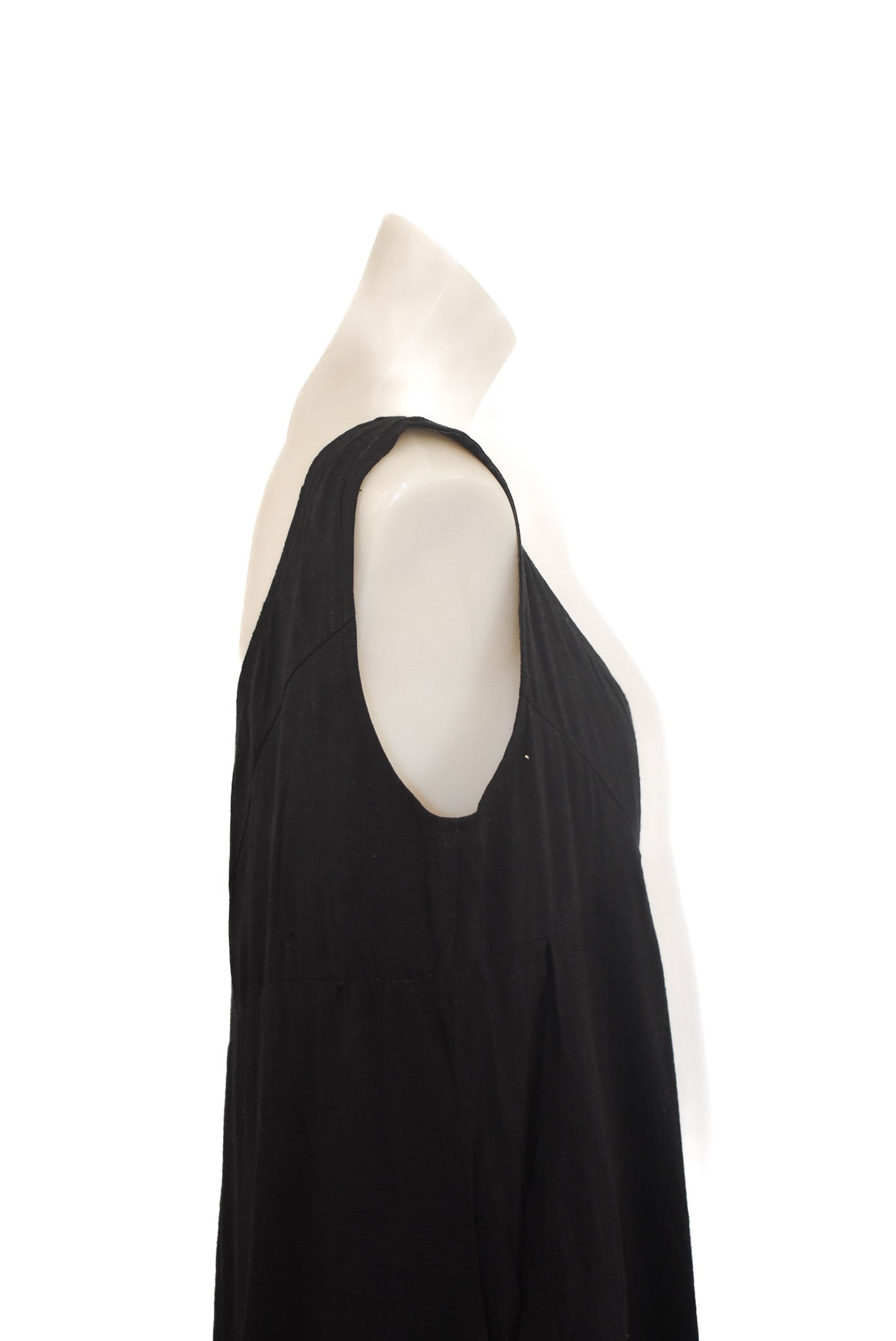 Obi New Zealand, black sleeveless tunic dress, 14