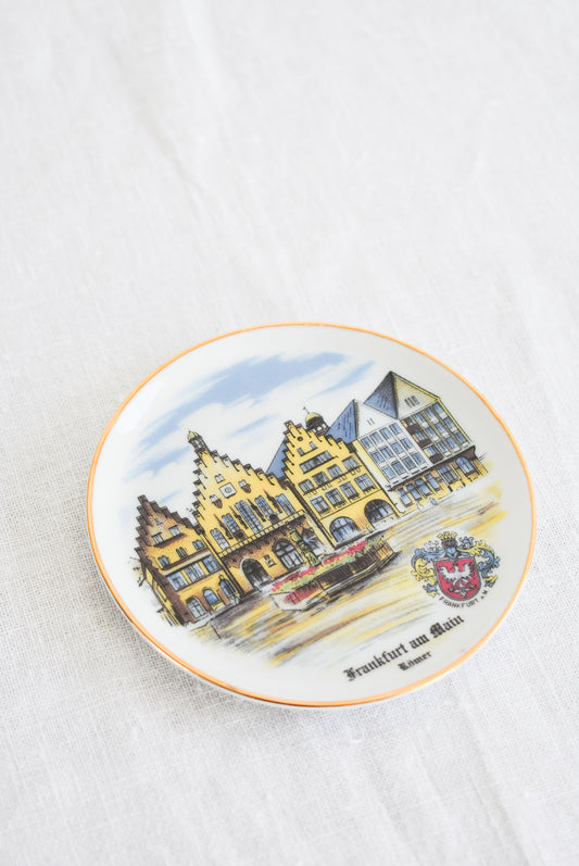 Handgemalt Made in Germany 24ct goldauflage tiny plate