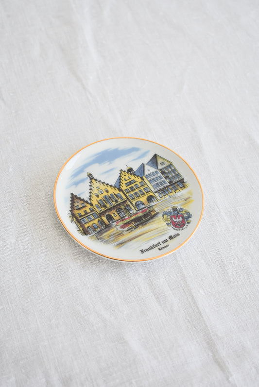 Handgemalt Made in Germany 24ct goldauflage tiny plate