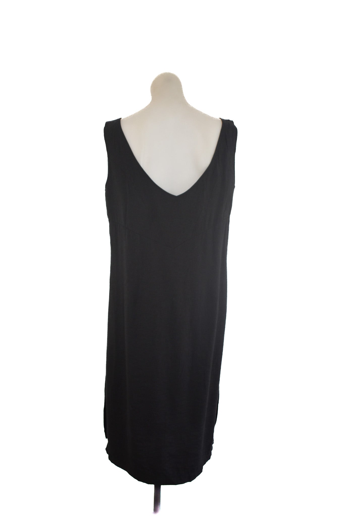 Obi New Zealand, black sleeveless tunic dress, 14