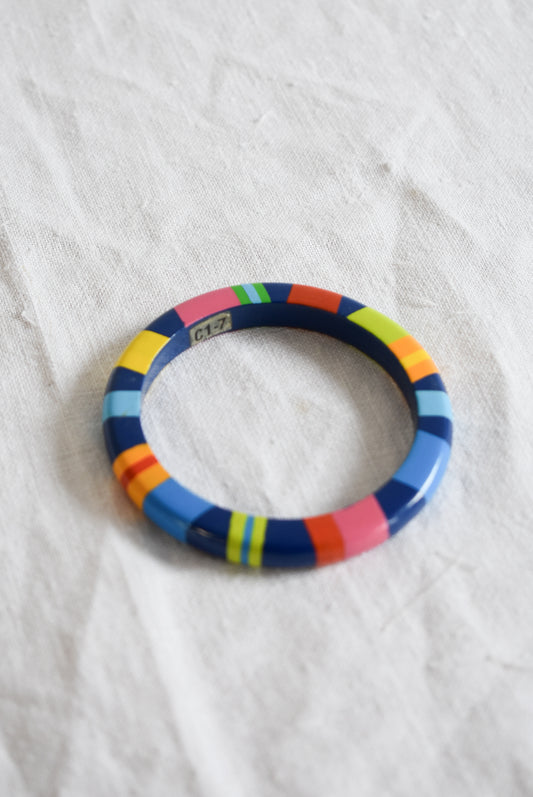 Colouful wooden bangle