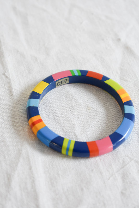 Colouful wooden bangle