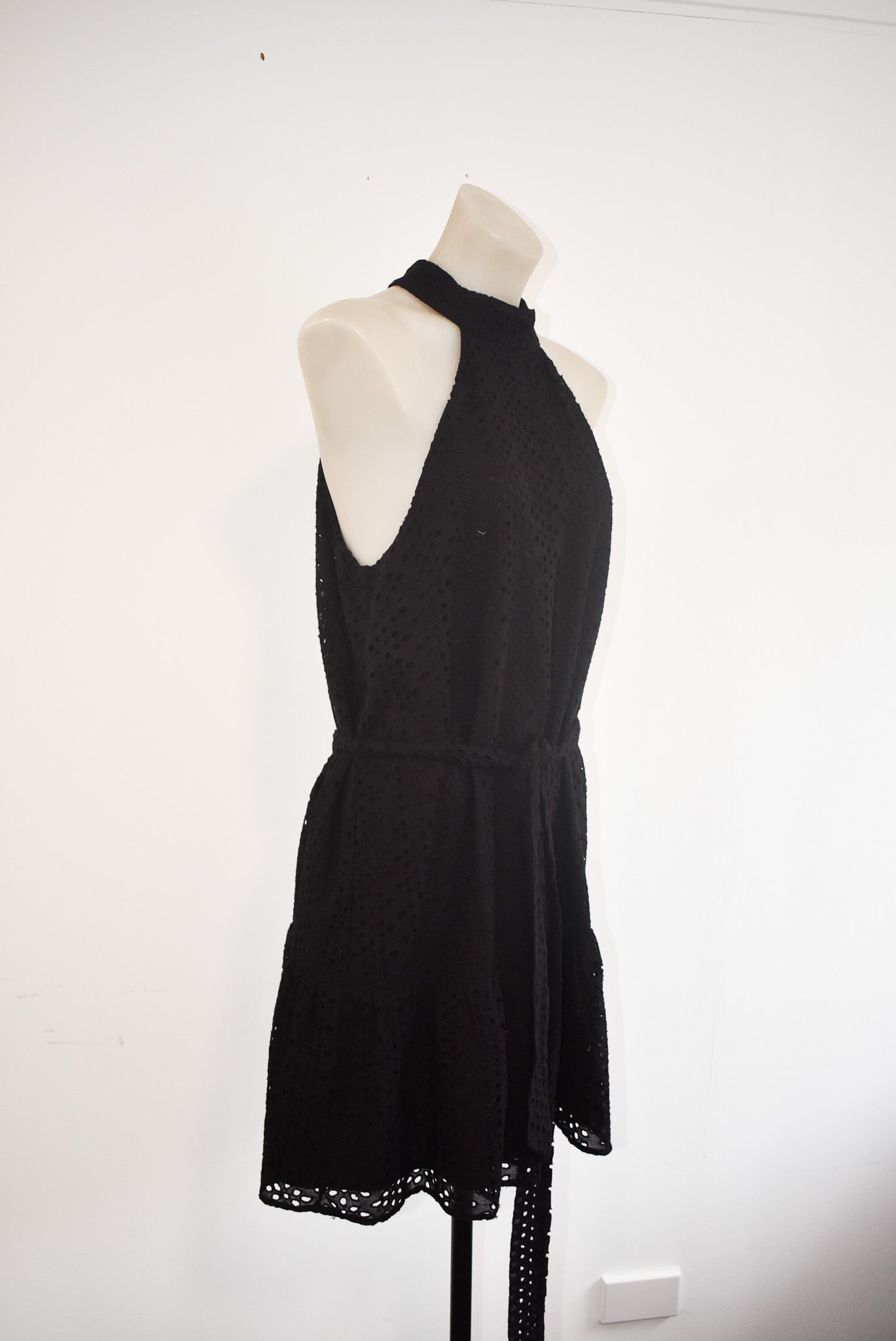 The Fated black halter neck dress, 14