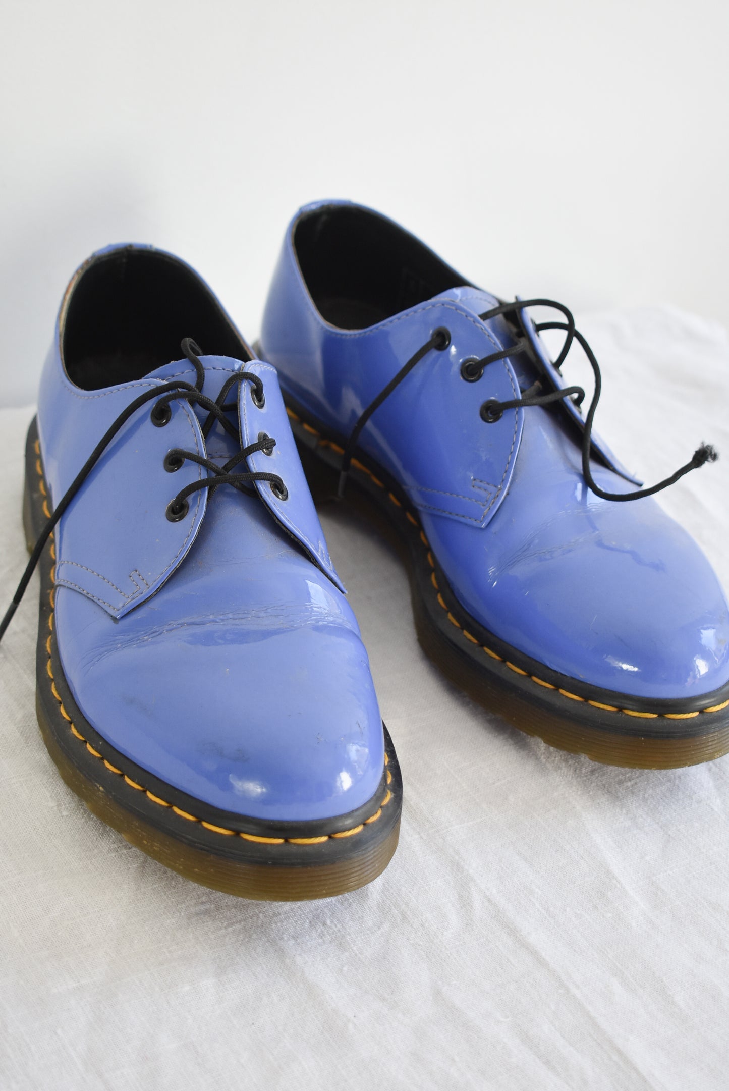 Dr Martens blue ankle boots, 39