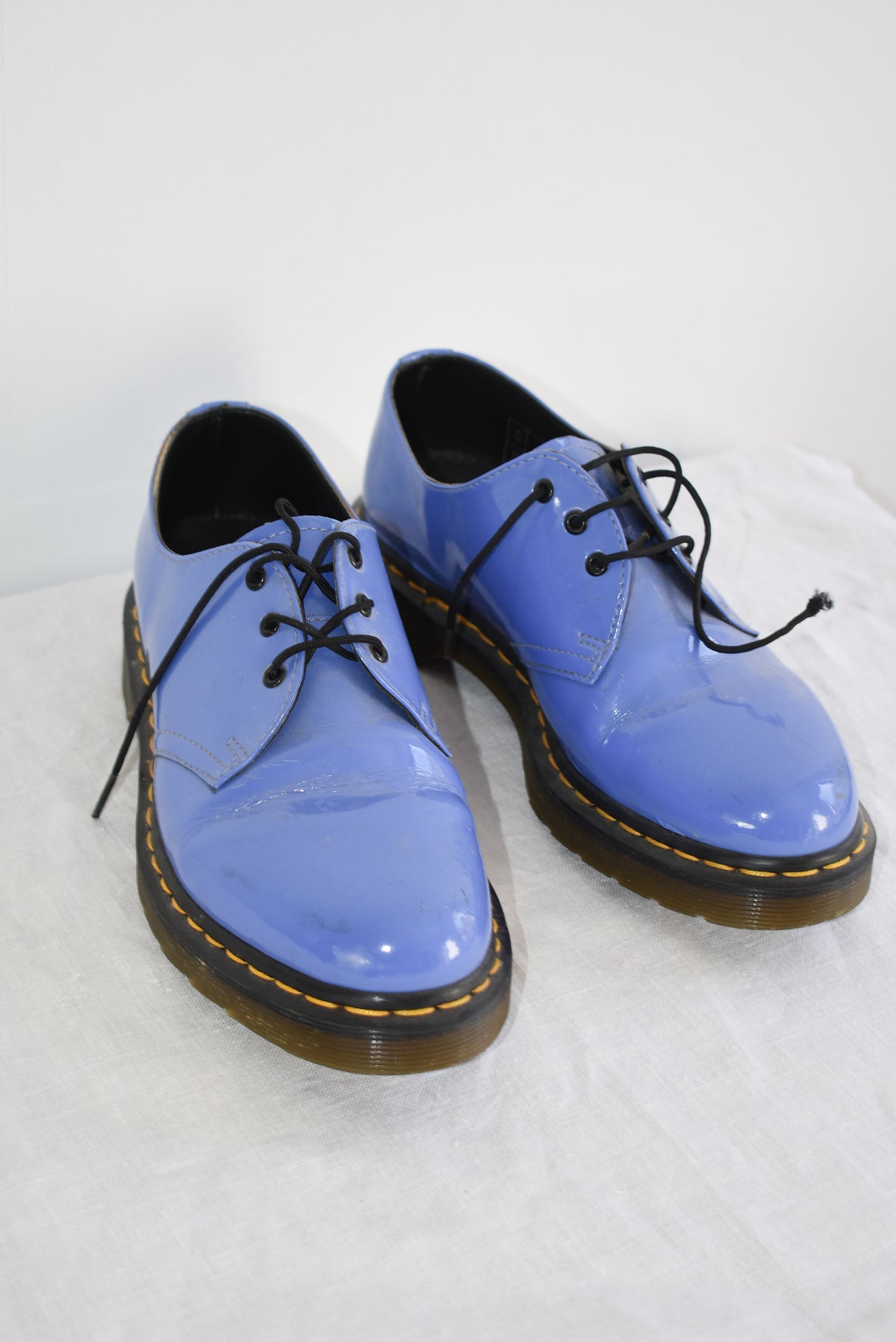 Dr Martens blue ankle boots, 39