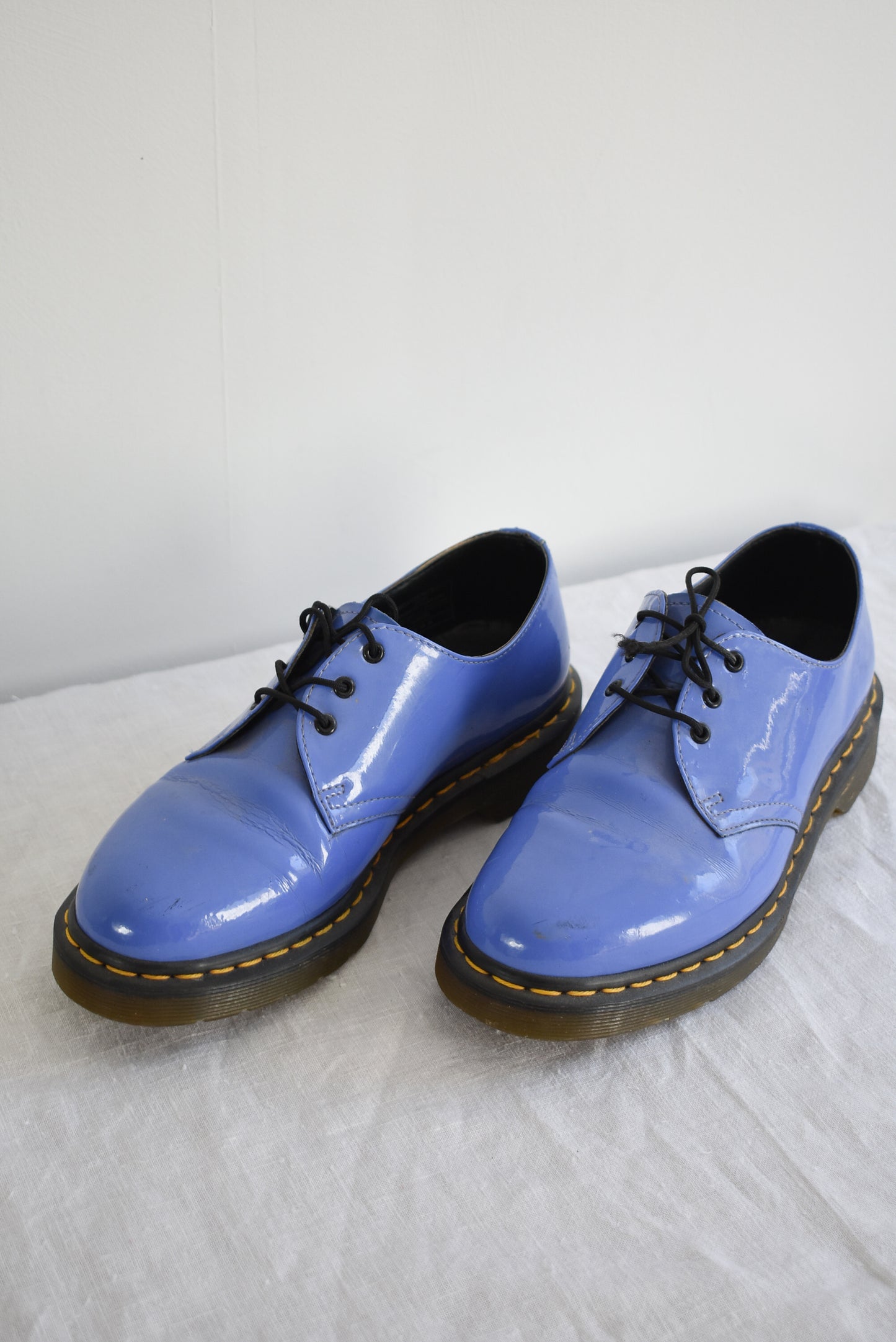 Dr Martens blue ankle boots, 39