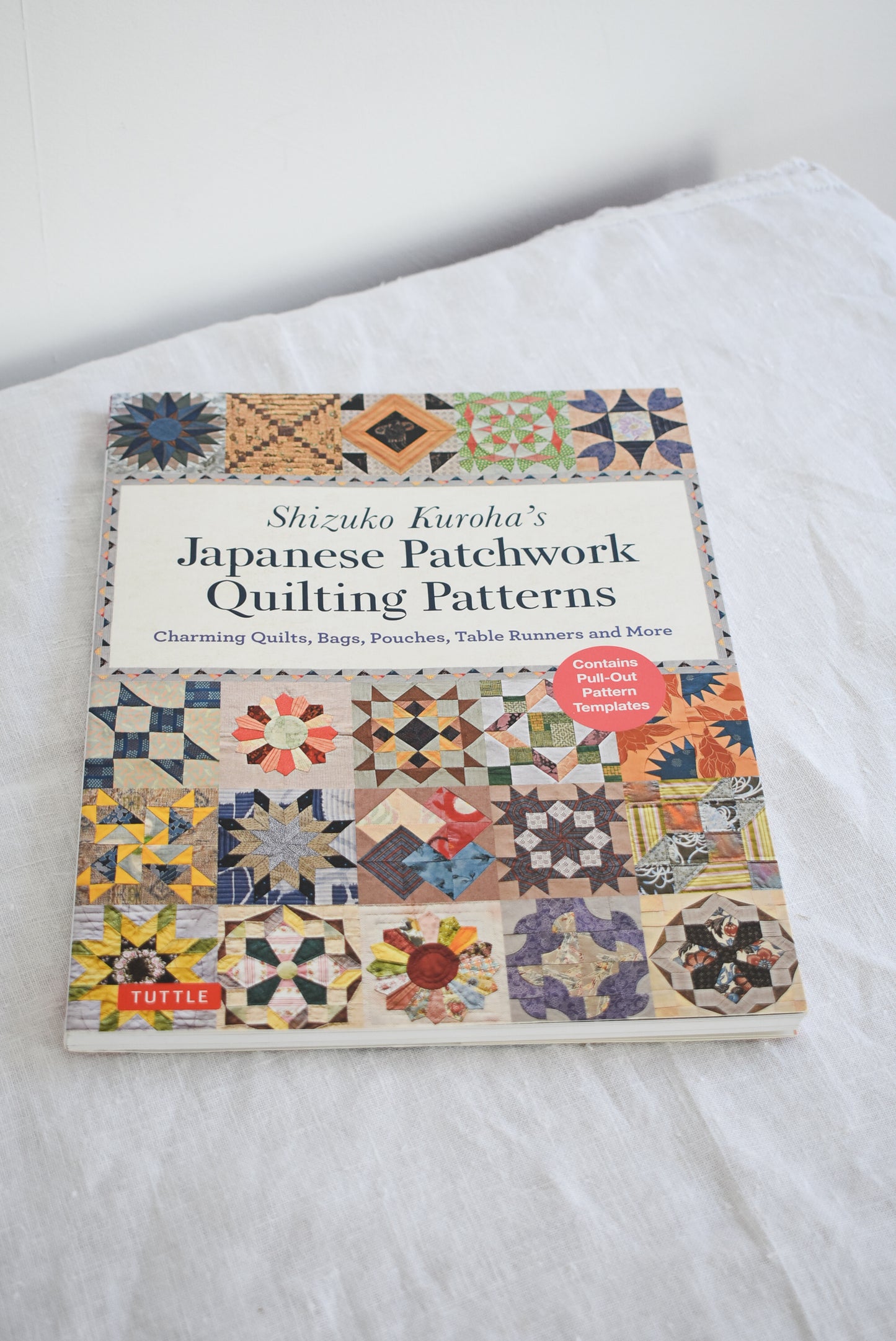 Shizuko Kuroha's Japanese patchwork quilting patterns book