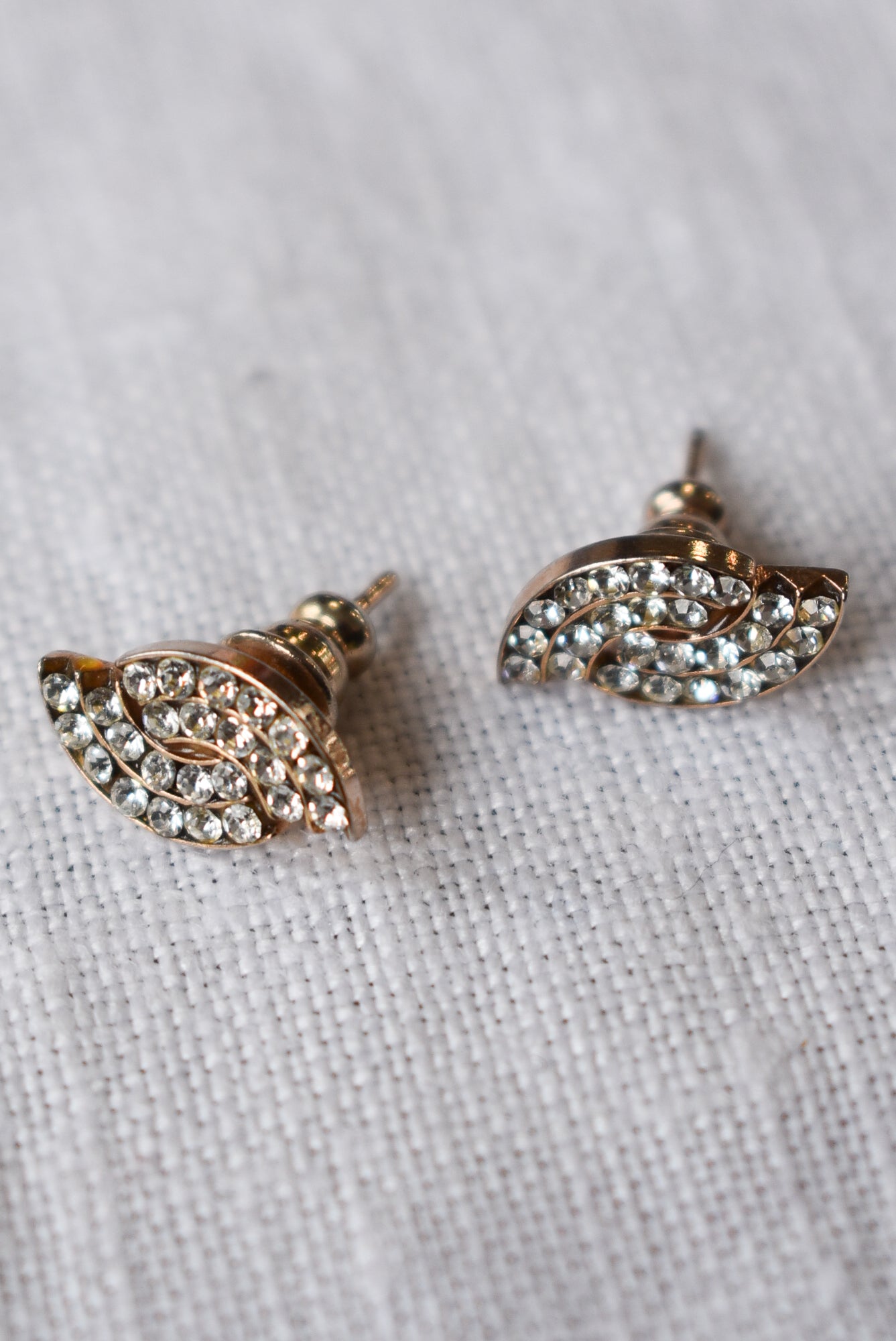 Glitzy retro studs