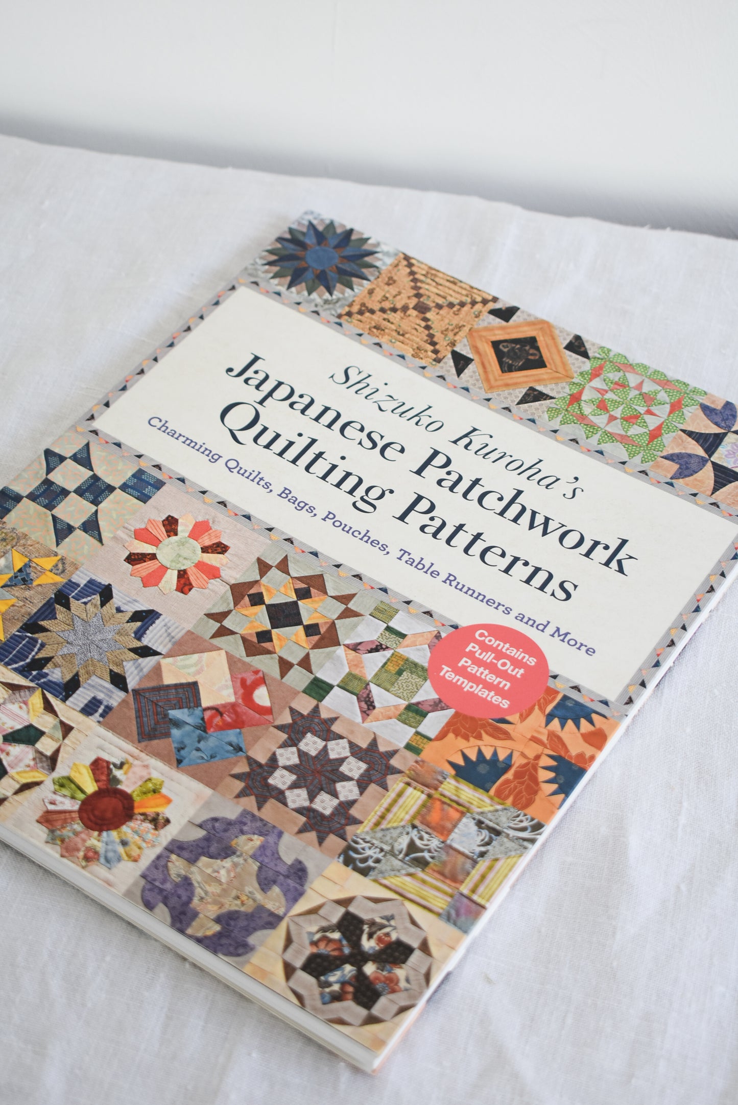 Shizuko Kuroha's Japanese patchwork quilting patterns book