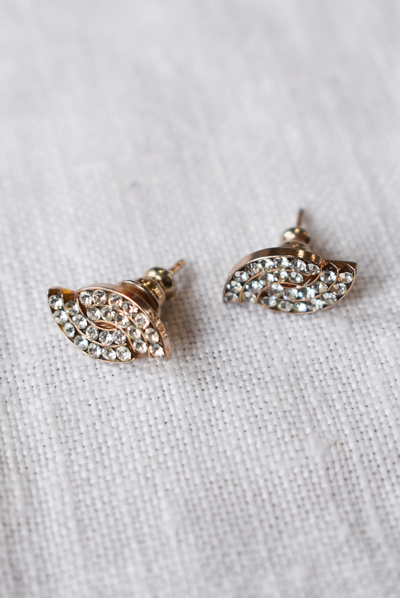 Glitzy retro studs