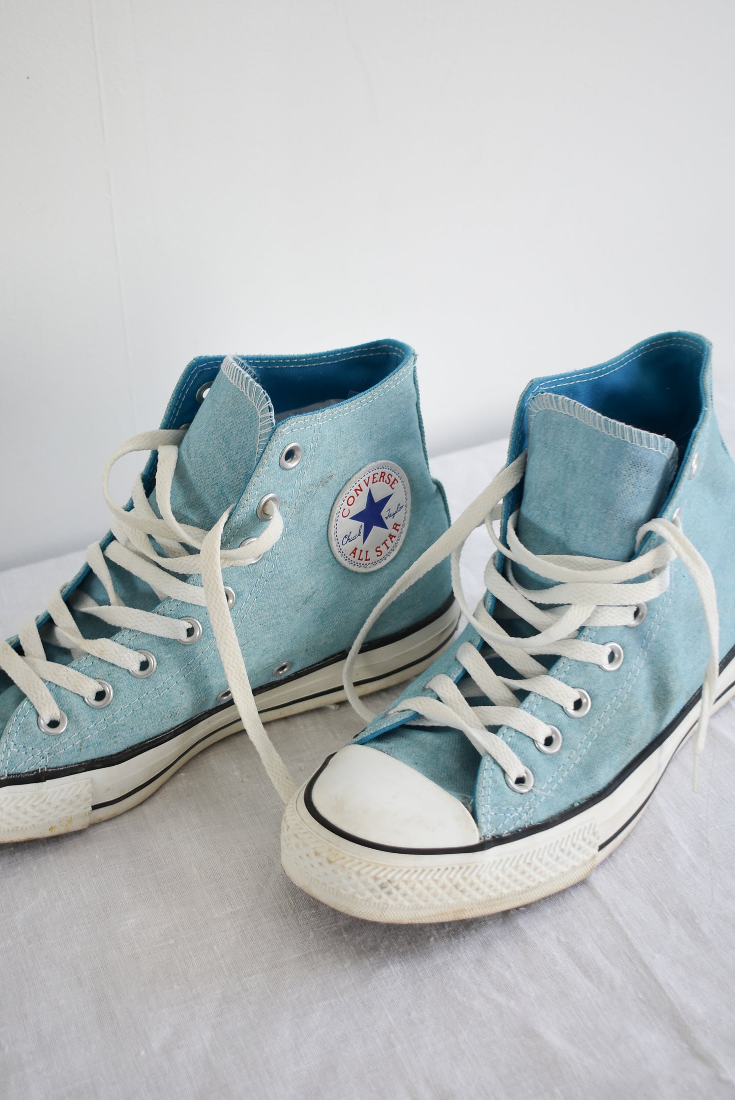 Converse Chuck Taylor All Star high tops, blue EU 40