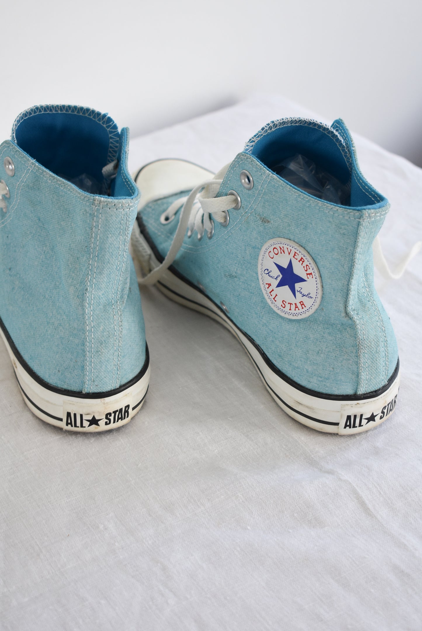 Converse Chuck Taylor All Star high tops, blue EU 40