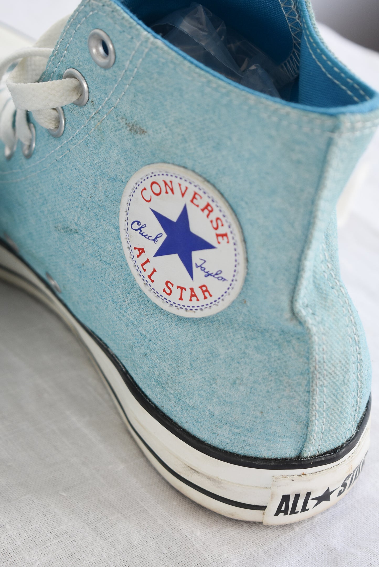 Converse Chuck Taylor All Star high tops, blue EU 40