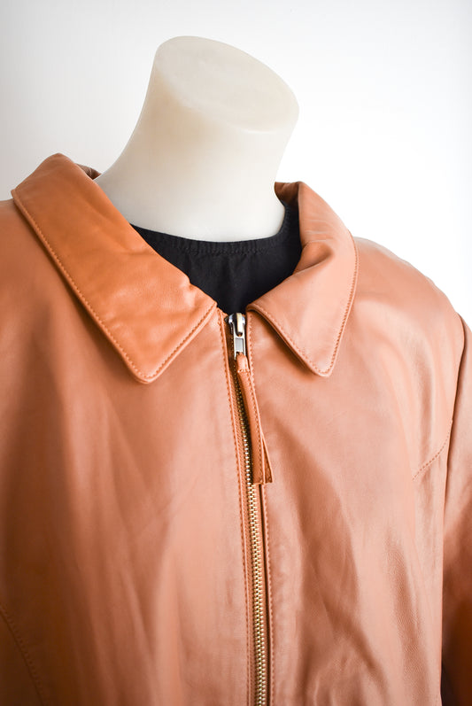 Sara leather jacket, L