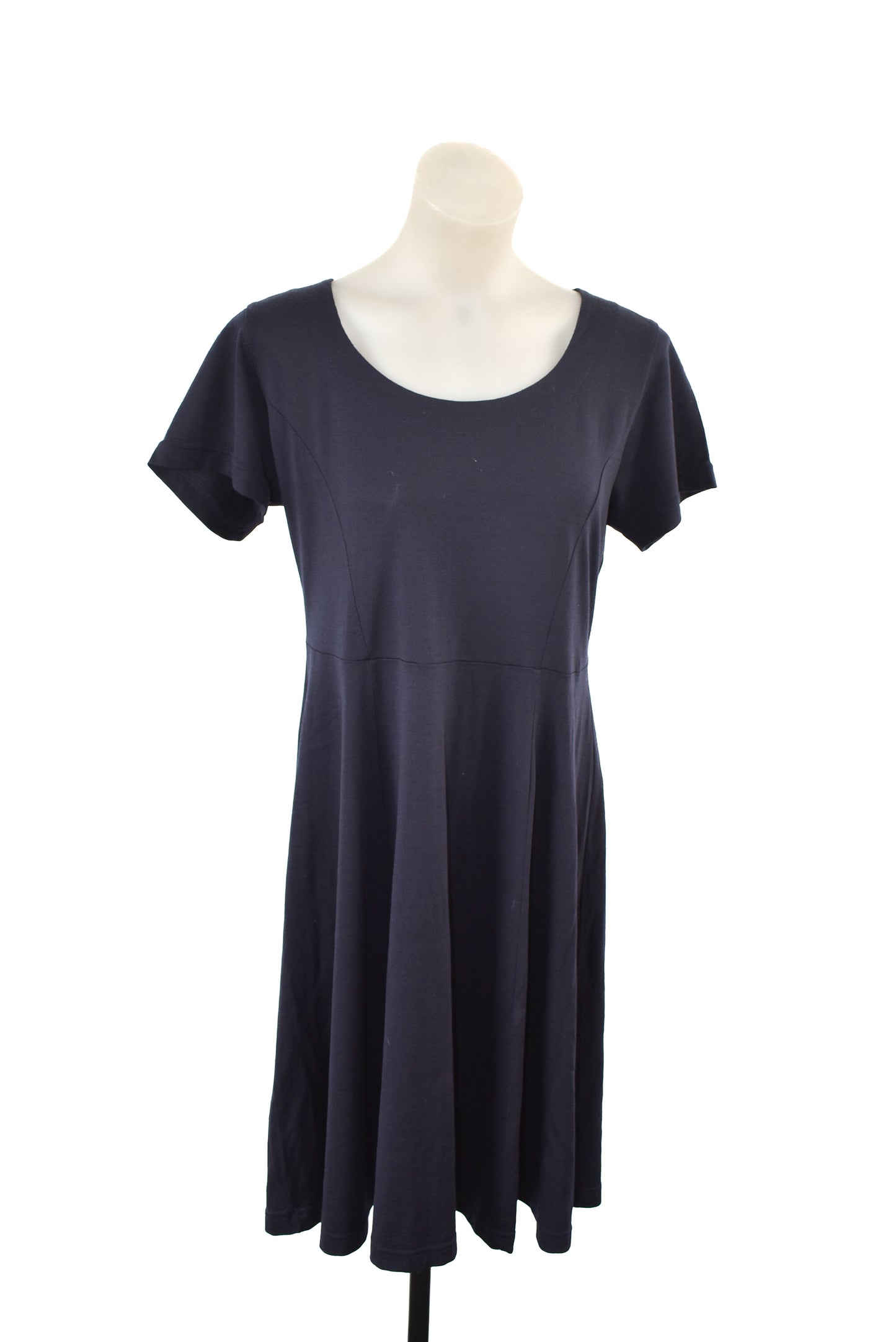 Glowing Sky 100% merino dress, 14 NZ Made