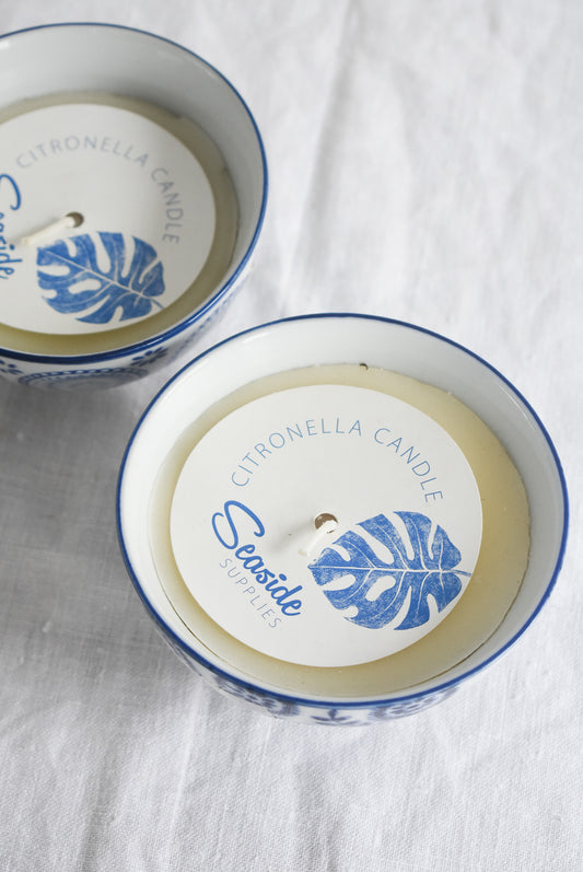 Citronella candles x 2