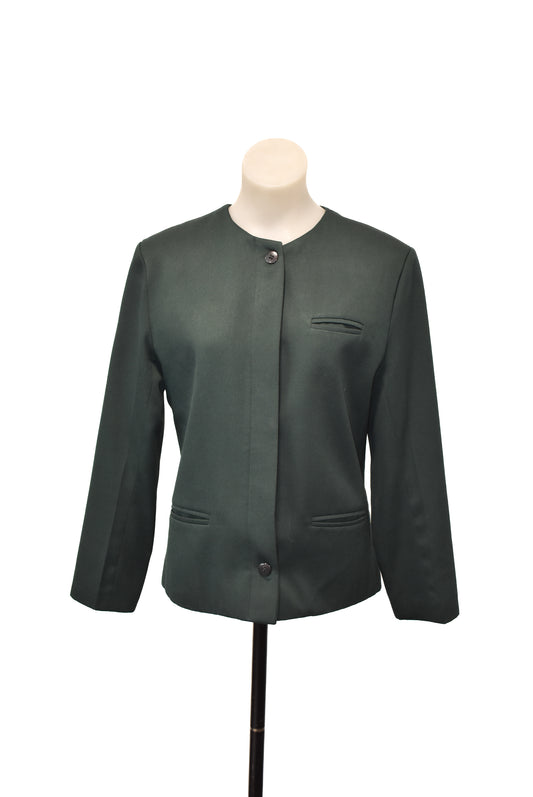 Excel dark green blazer jacket Made in New Zealand, 12