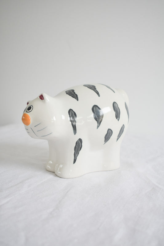 Large cat money box