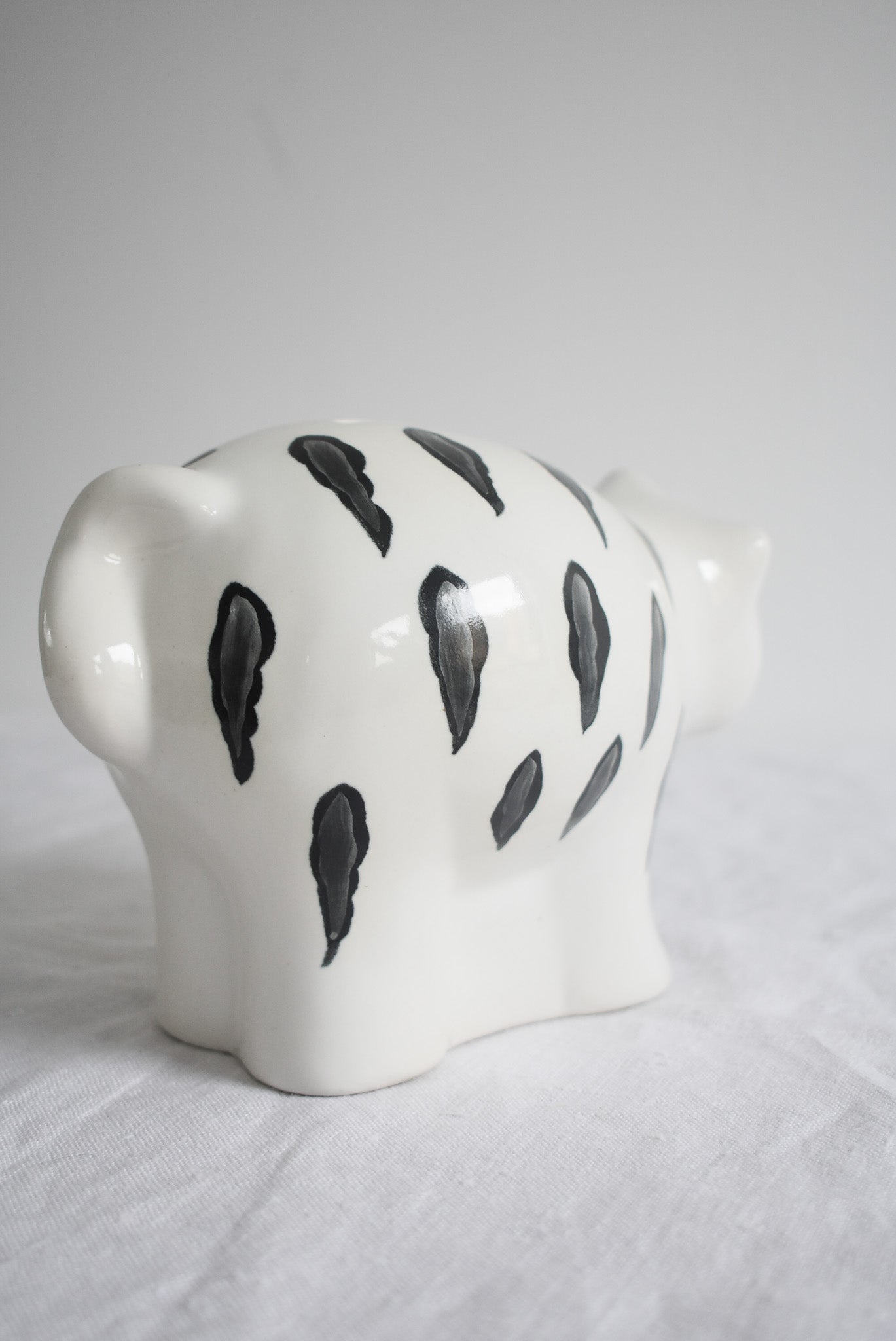 Large cat money box