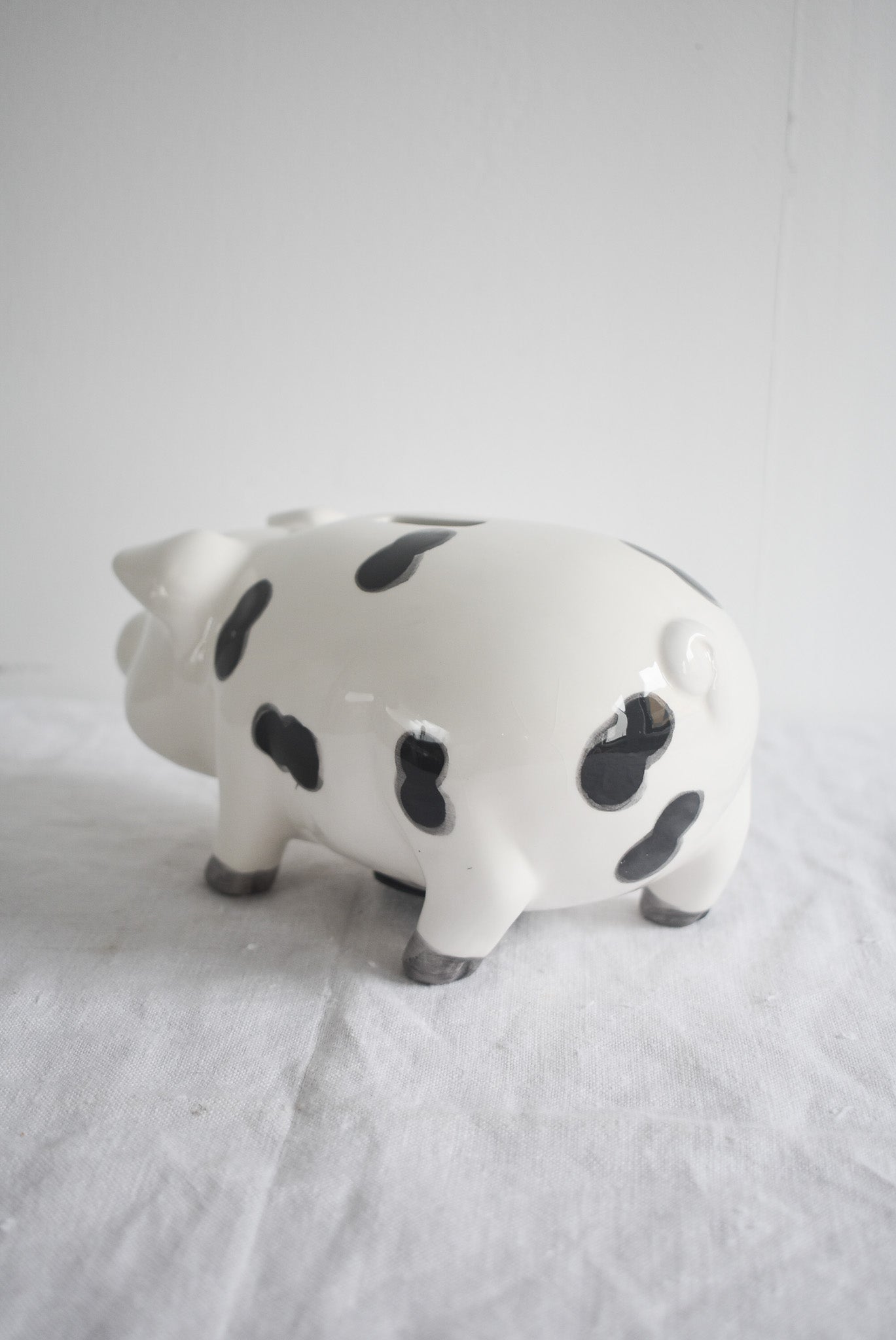 Cute cow piggy bank