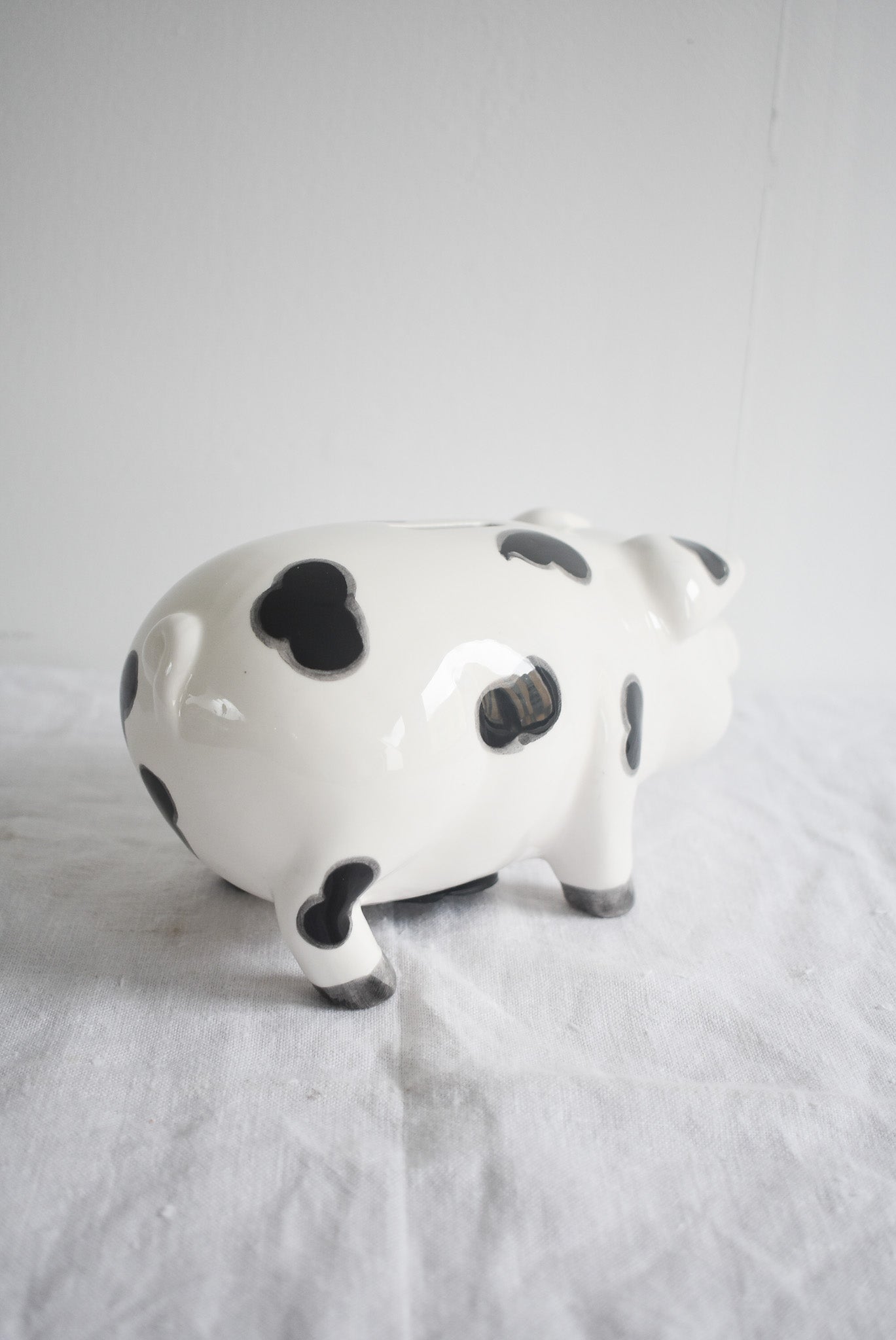 Cute cow piggy bank