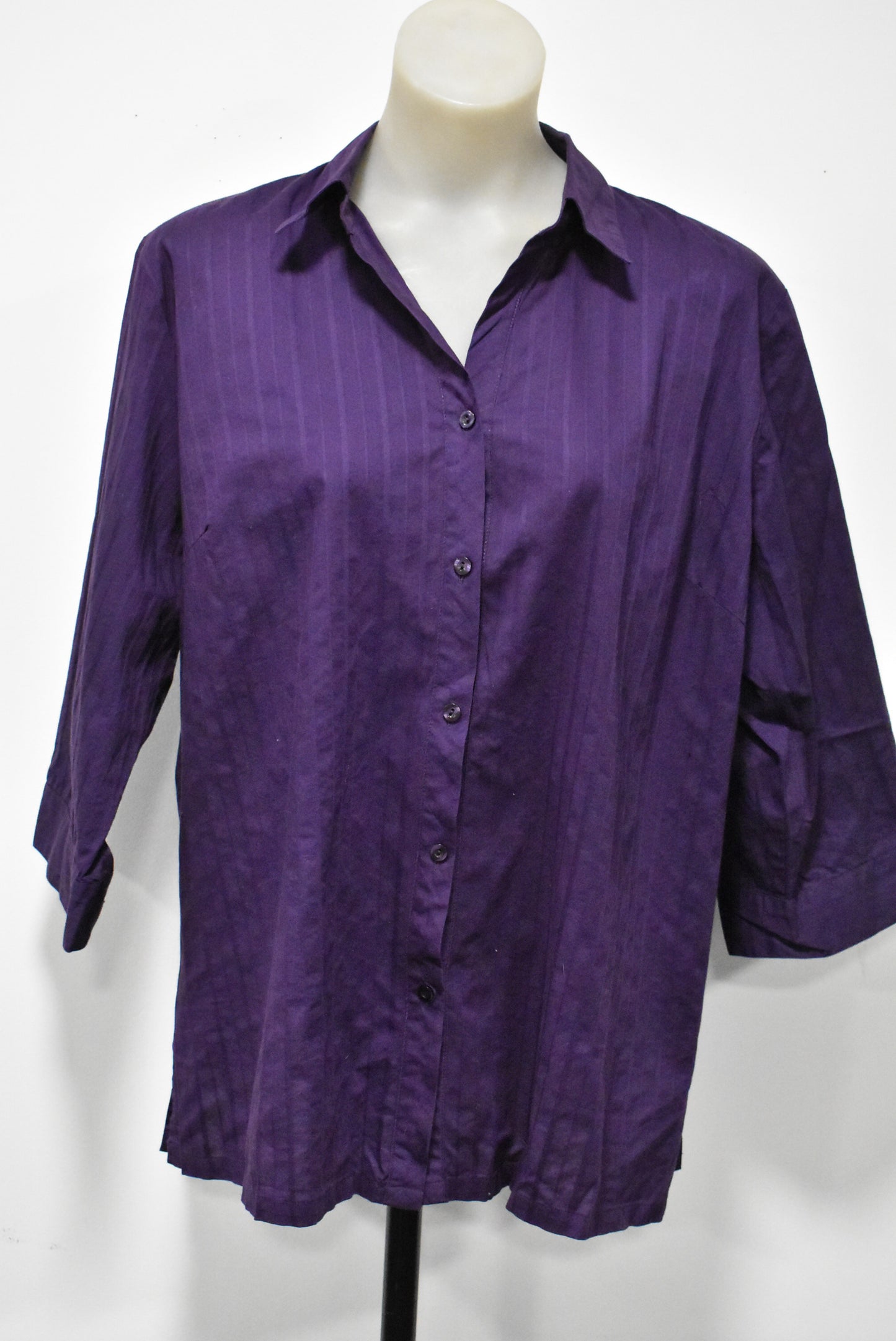 Wild Child purple stripe shirt, 18+