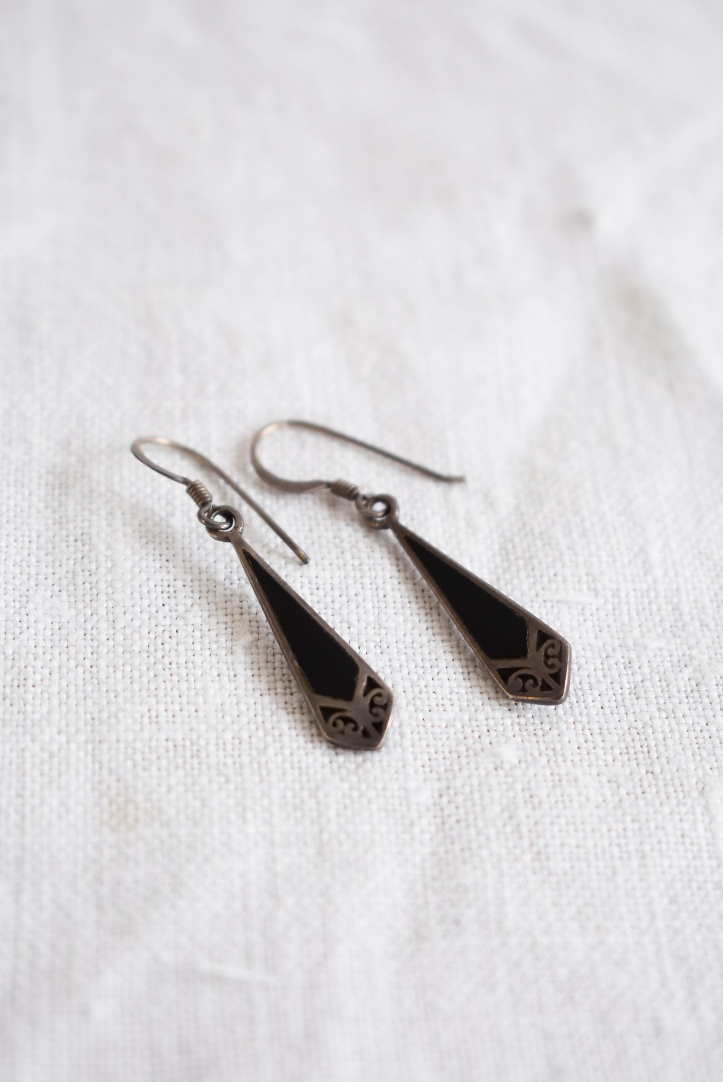 925 Silver dangly earrings