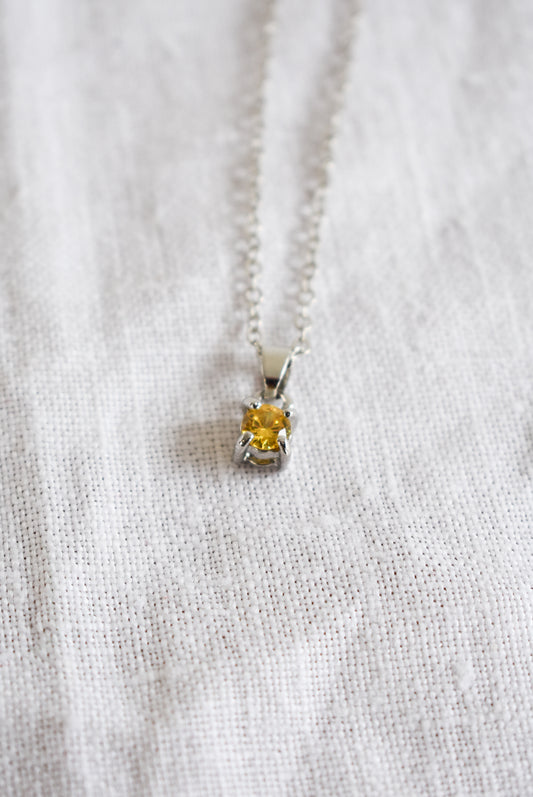 Gorgeous citrine necklace