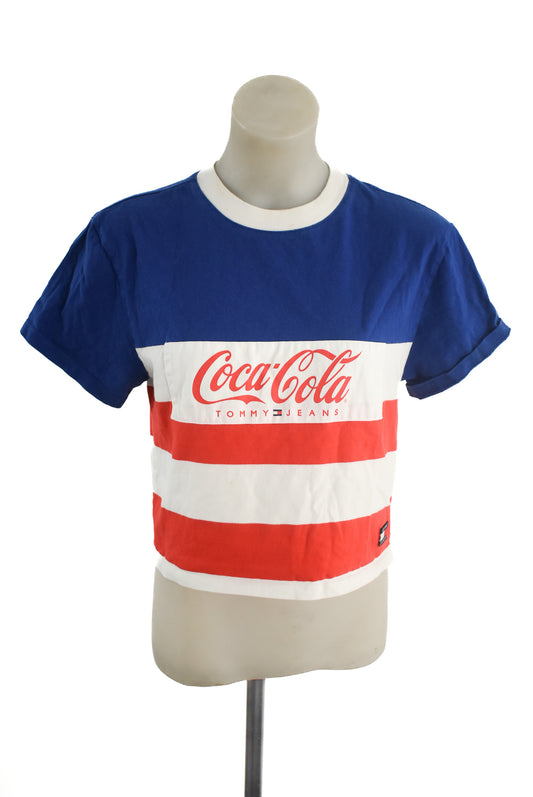 Tommy Jeans Coca-Cola cotton top, XS