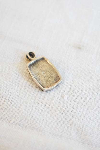 925 silver retro pendant